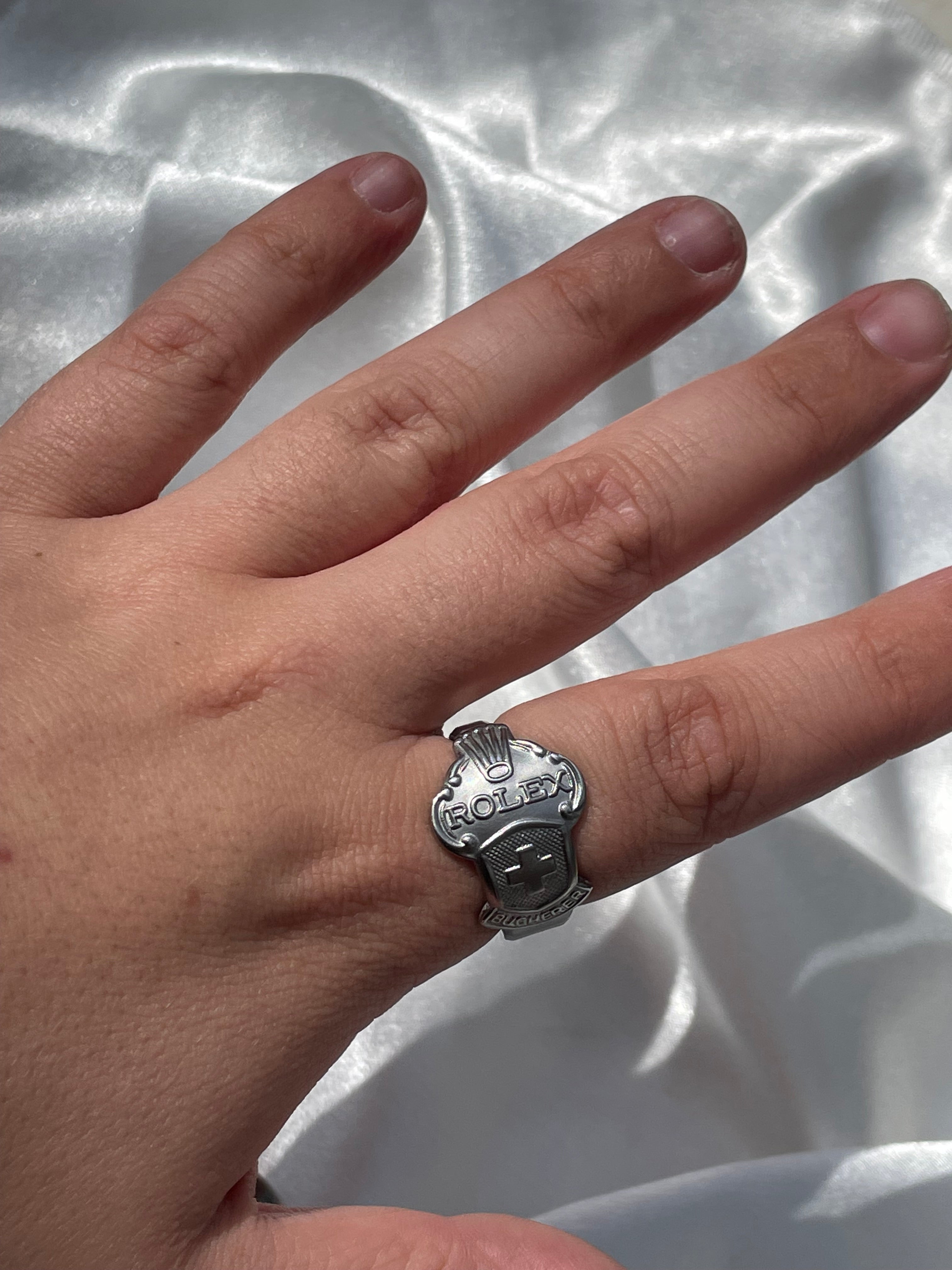 Original vintage Rolex ring