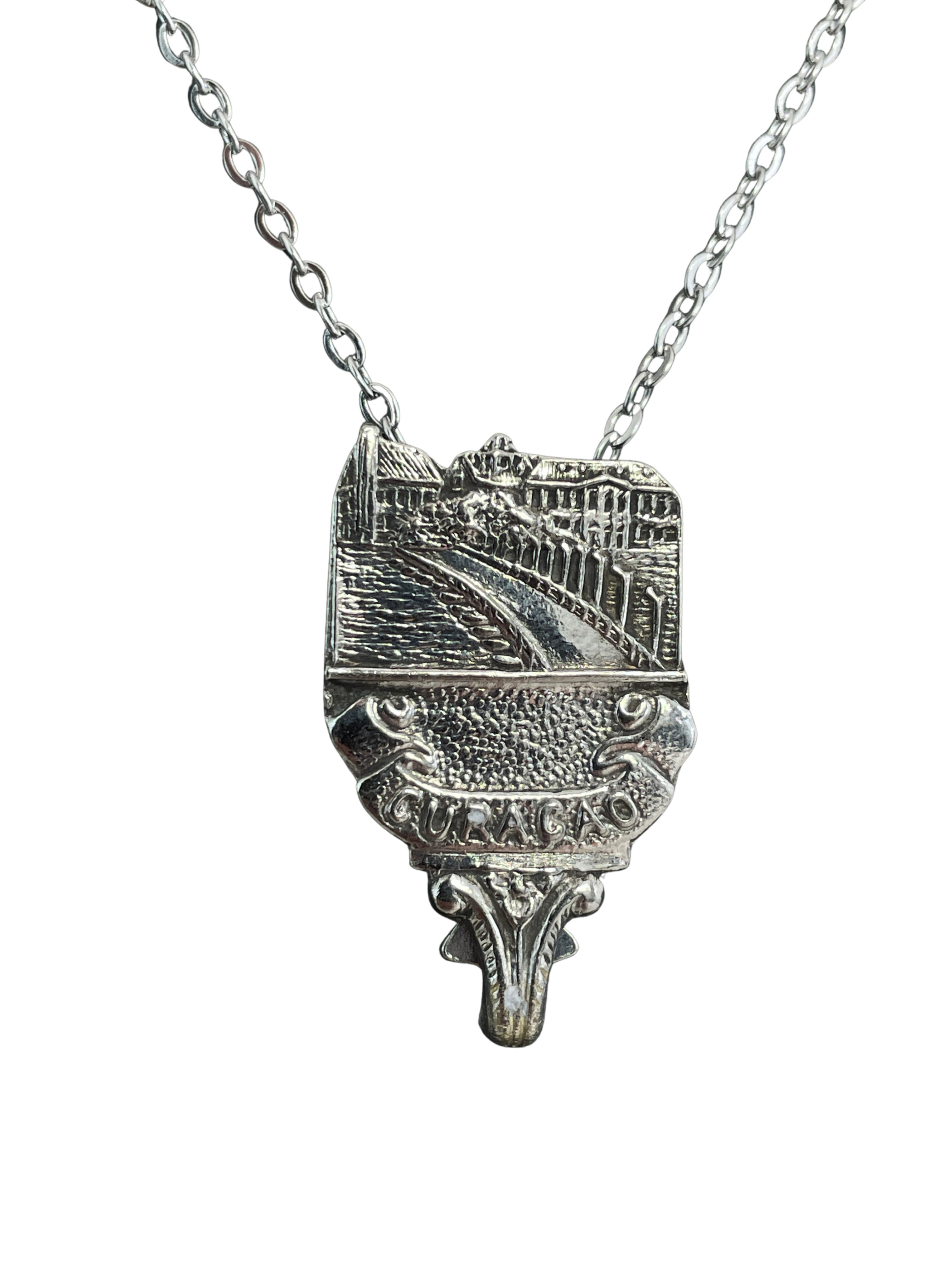 Stainless steel ketting - Pontjes brug Curaçao