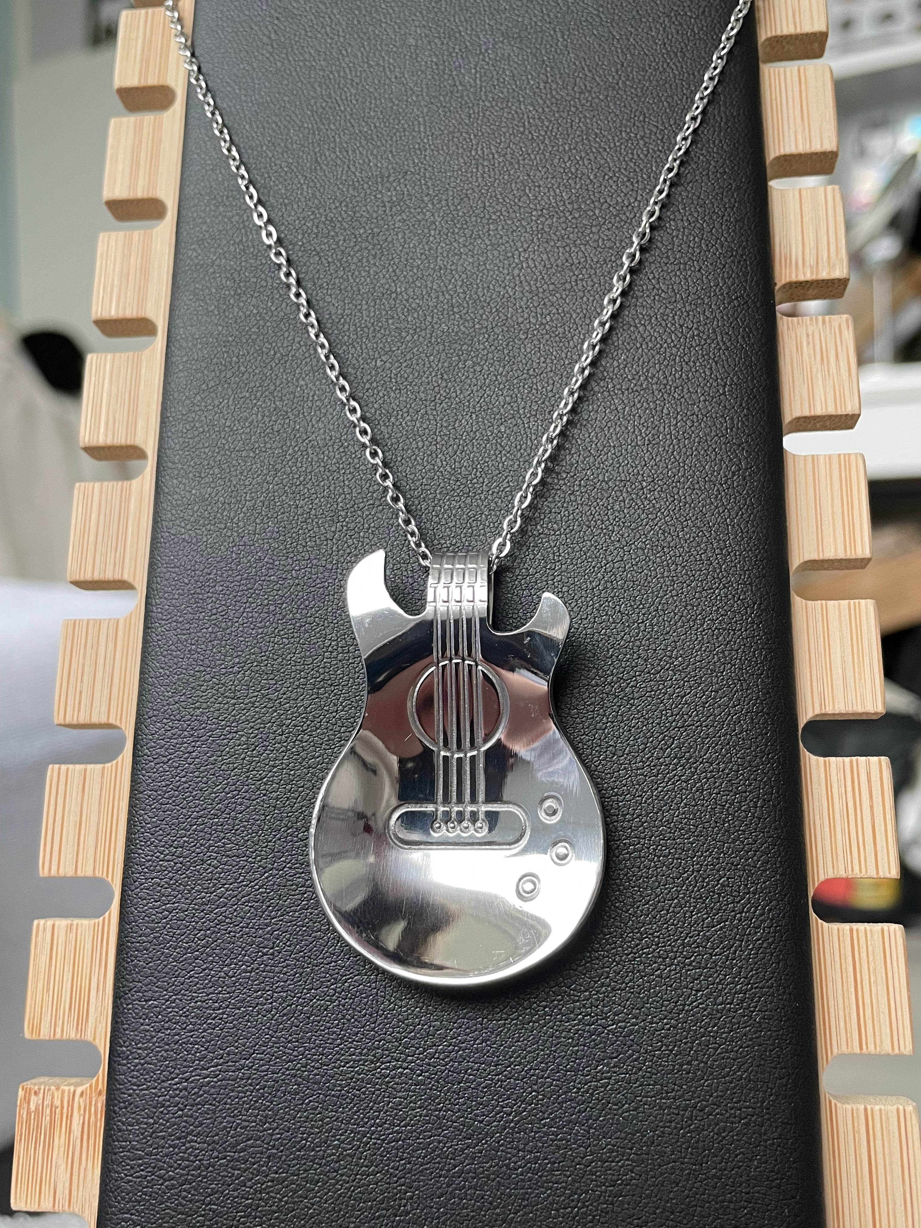 Stainless steel gitaar ketting