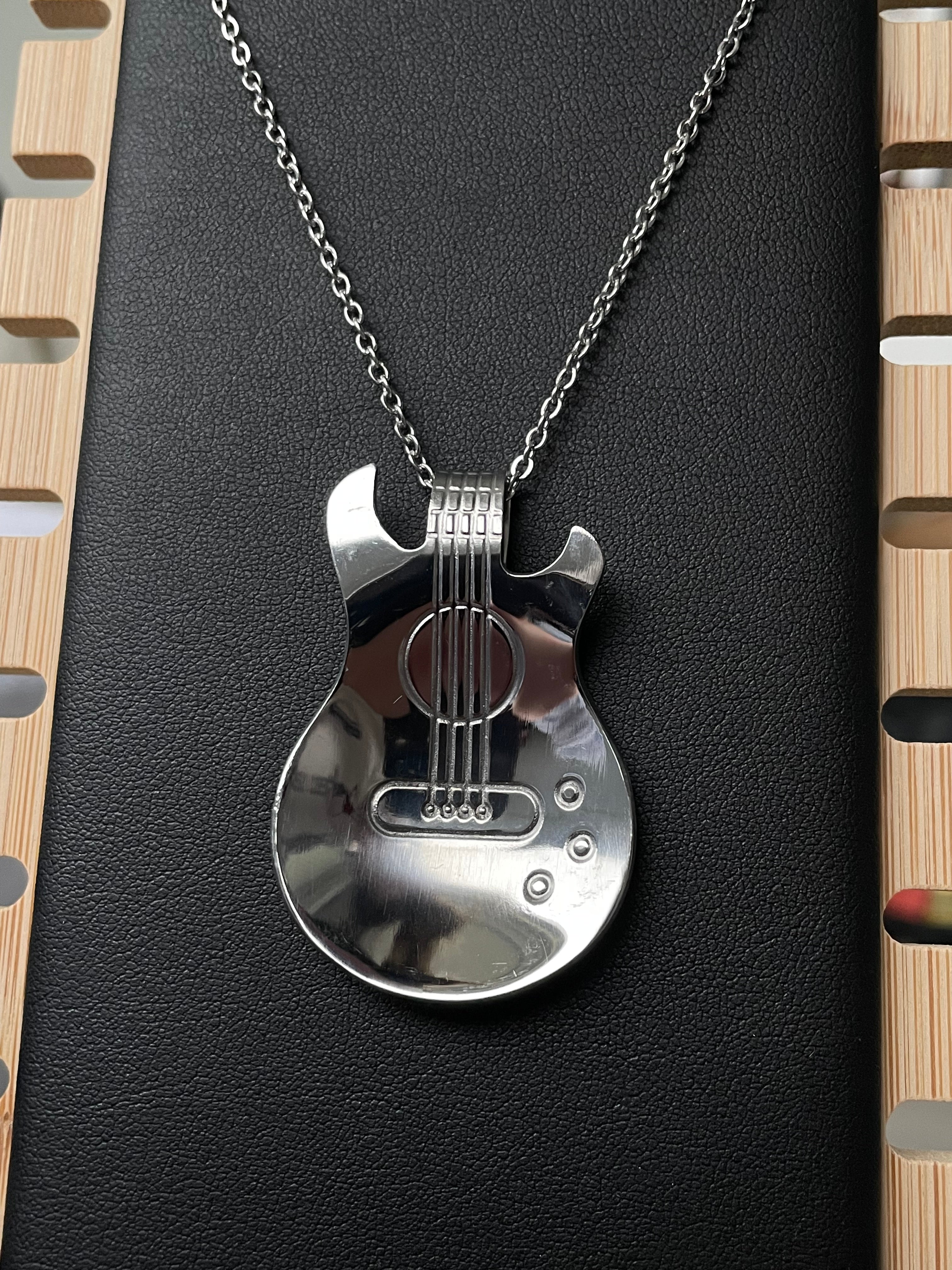 Stainless steel gitaar ketting