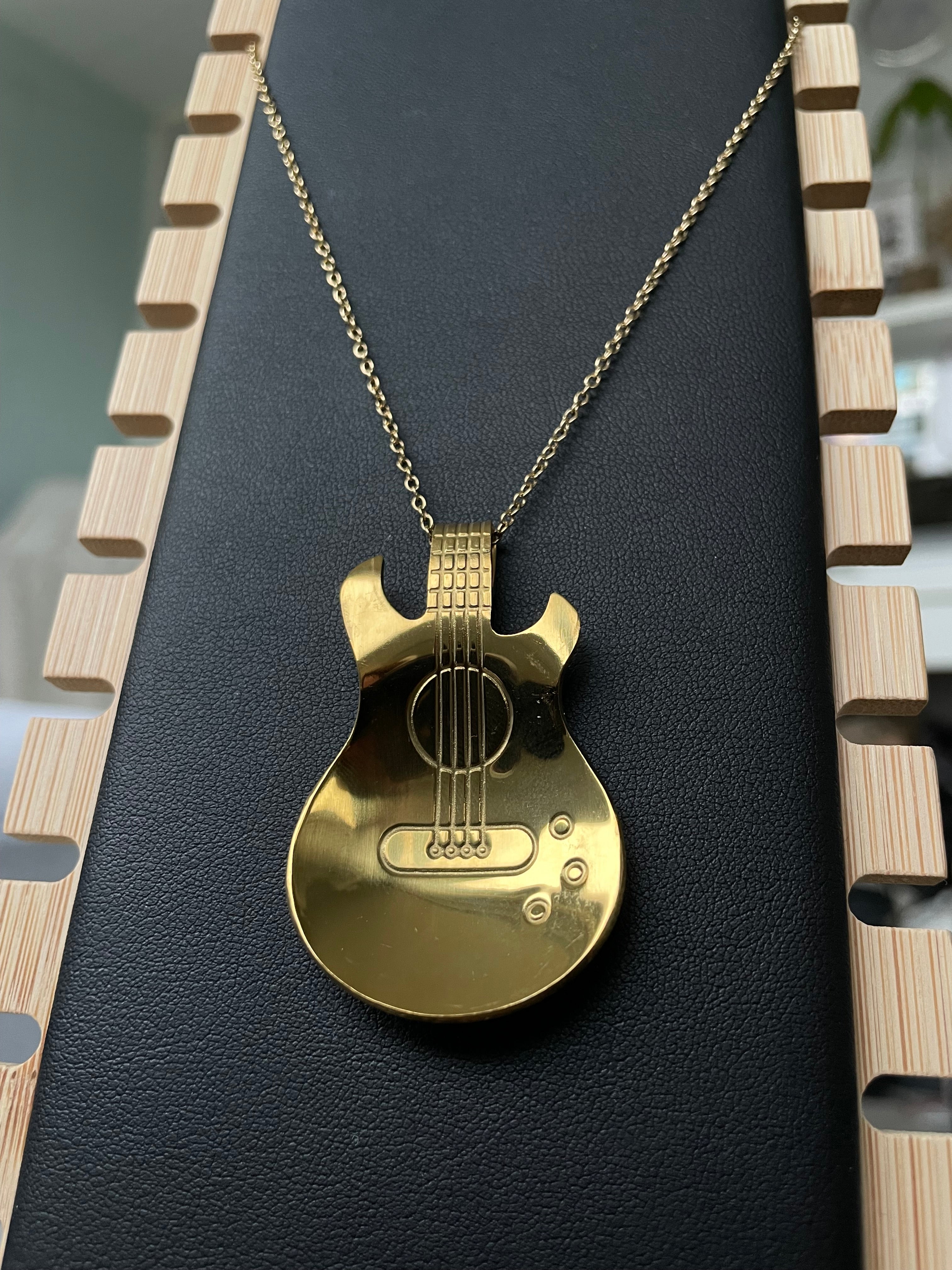 Stainless steel gitaar ketting
