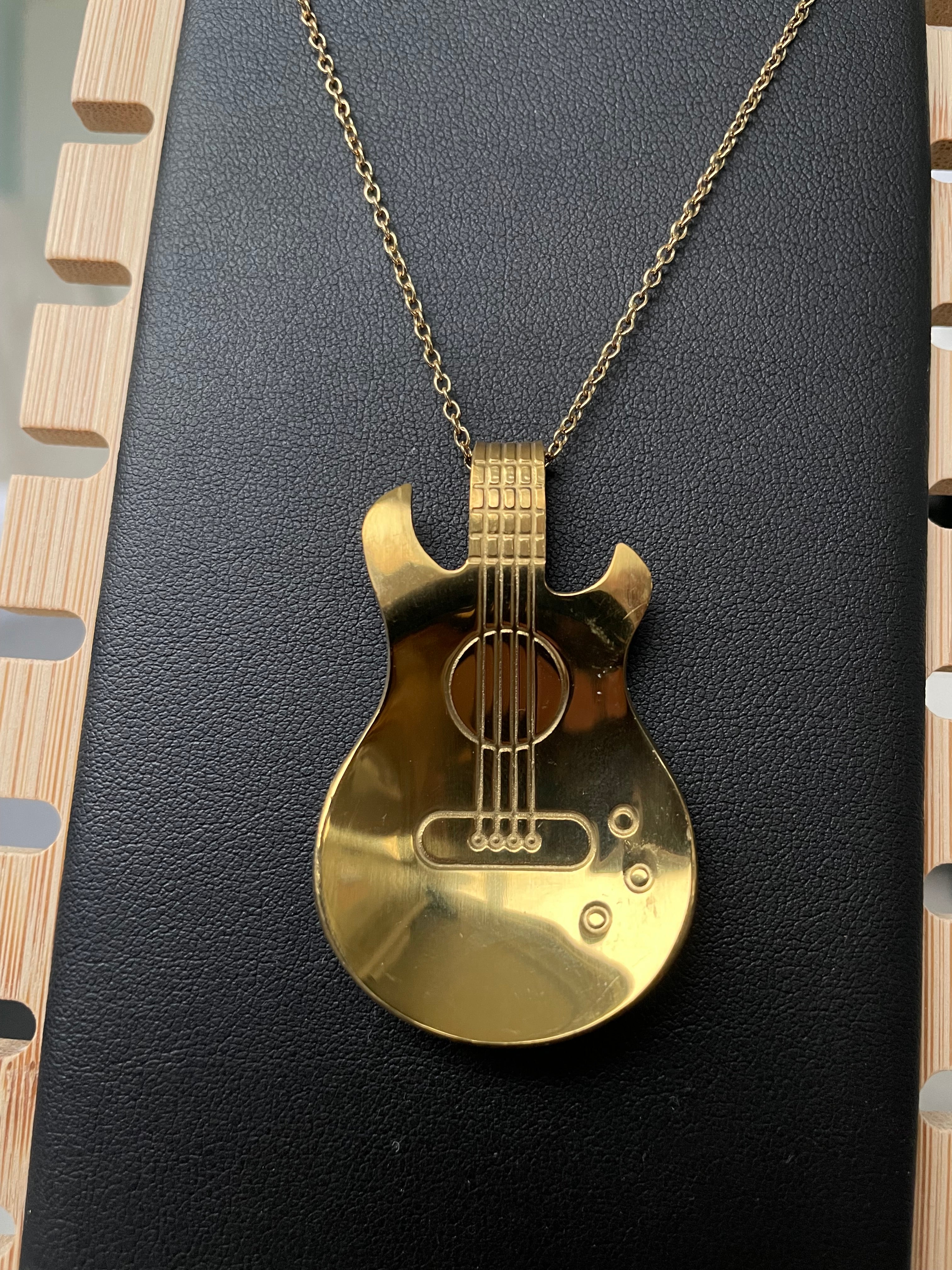 Stainless steel gitaar ketting