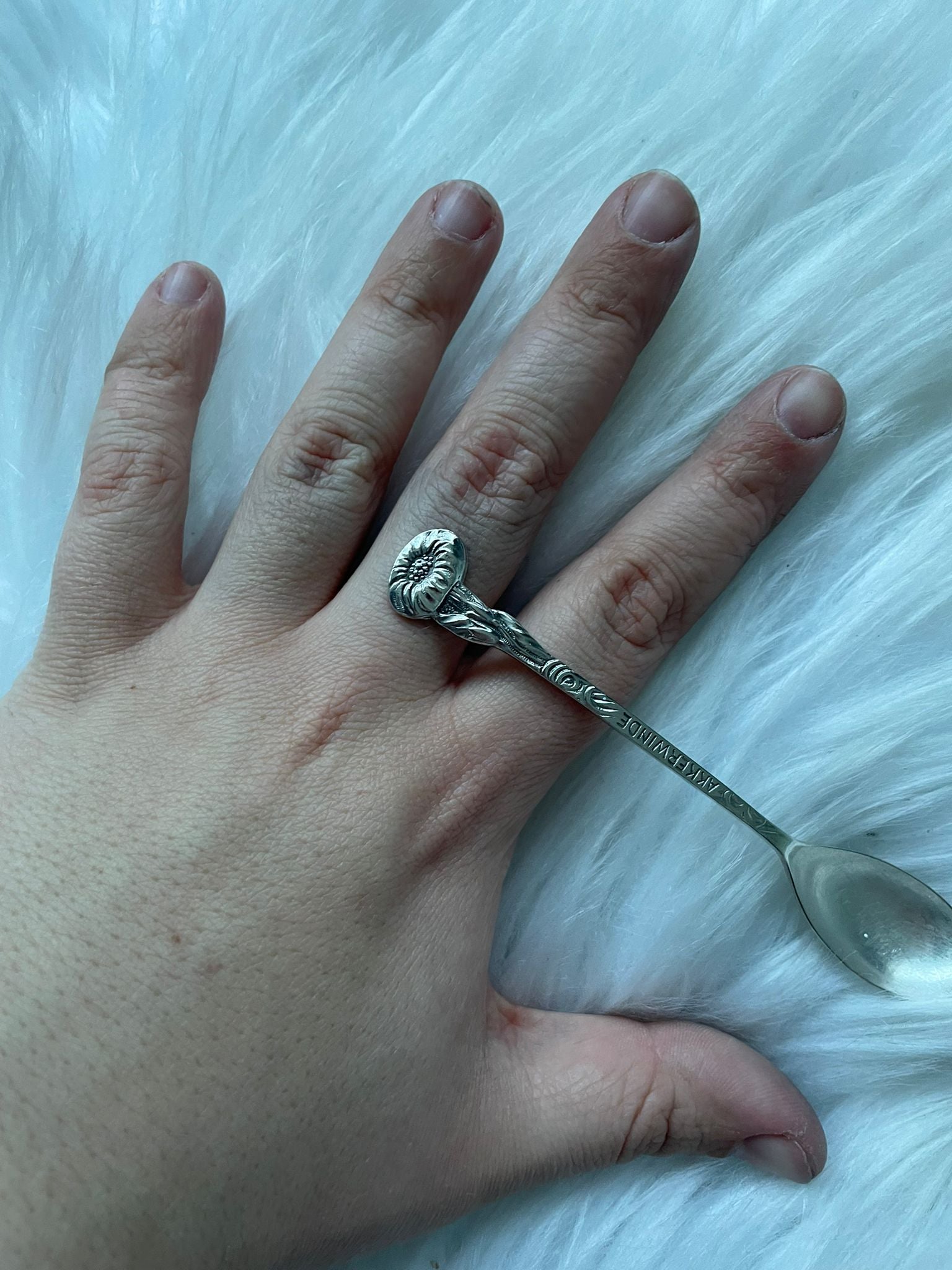 Akkerwinde bloem - ring